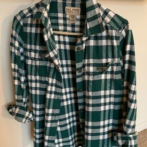 Tall pines by Woolrich flannel